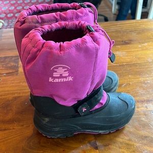 Kamik winter boots, waterproof, adult size US women’s 6, EU 36